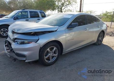 2017 Chevrolet Malibu Ls из США, поврежденный, VIN 1G1ZB5ST8HF169237